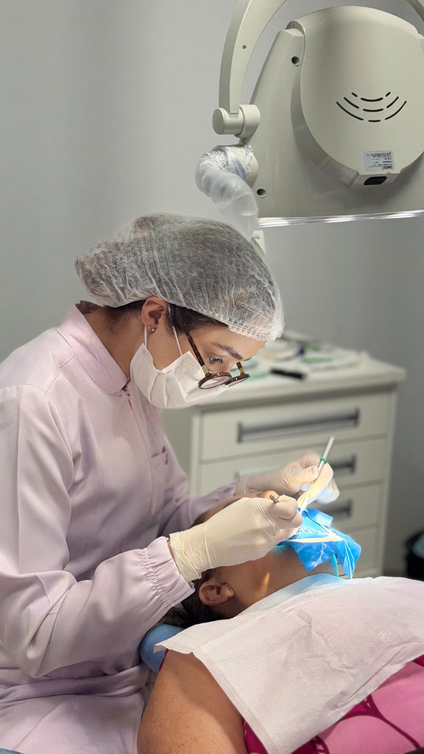 Atendimento odontológico na Clínica Saúde Oral