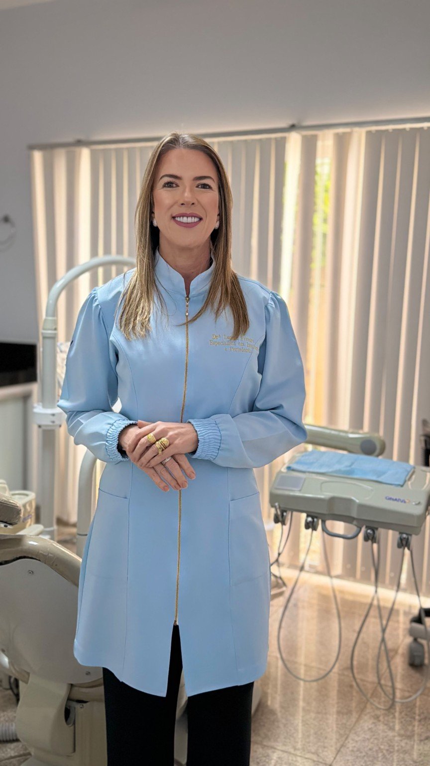 Dra. Luana na Clínica Saúde Oral