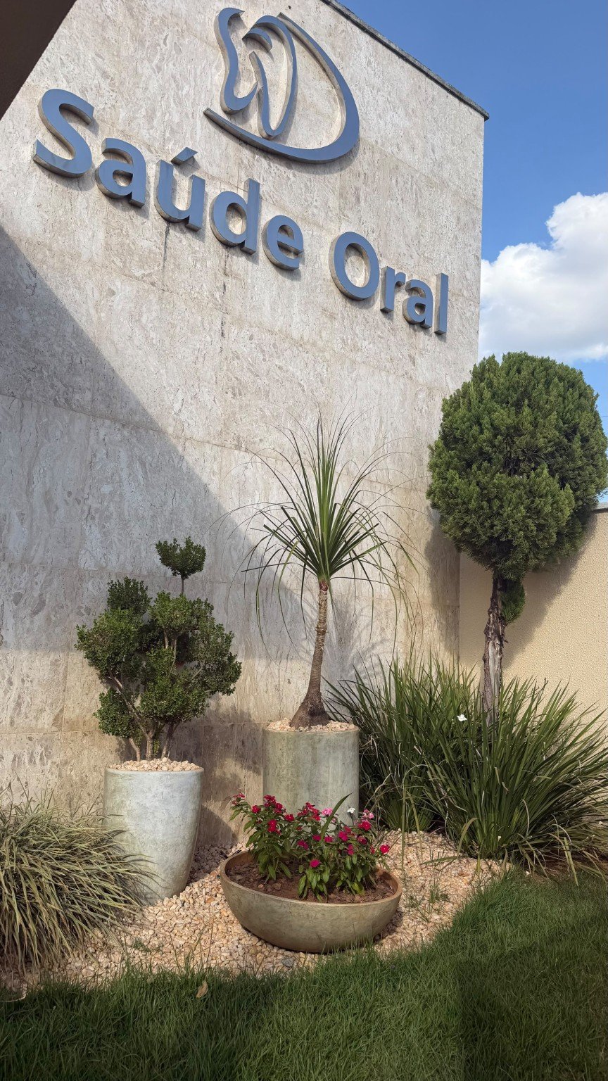 Fachada da Clínica Saúde Oral em Pontalina